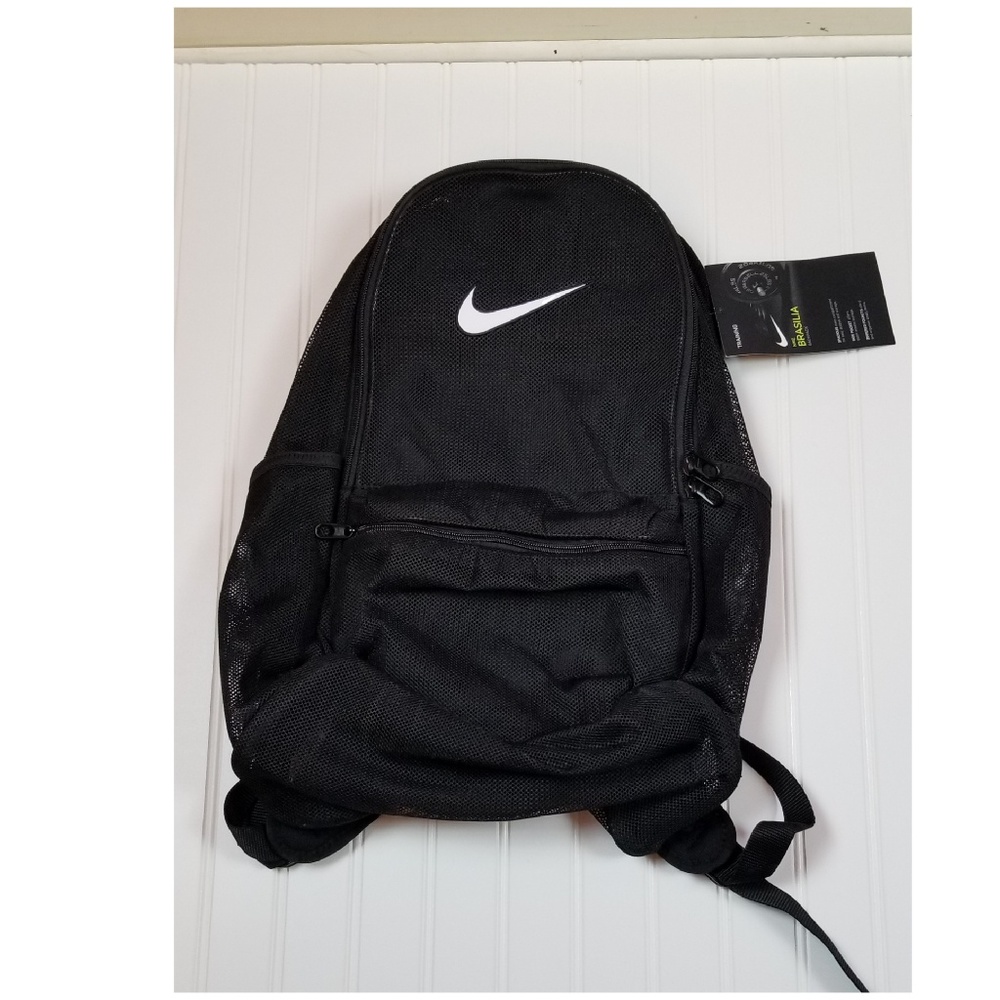 Nike Brasilia backpack Mesh black